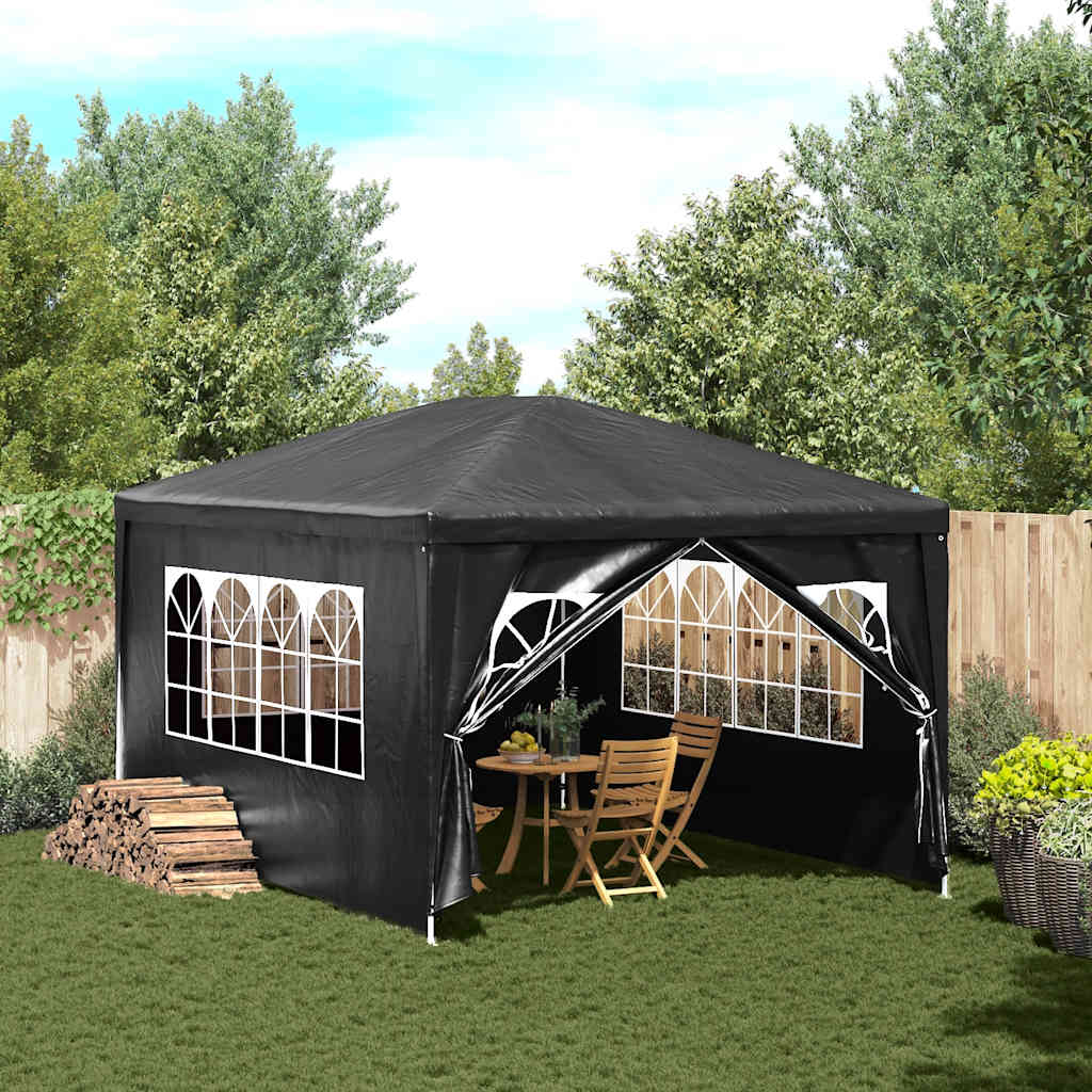 Partytent 3x4 m antraciet is nu te koop bij PeponiXL, paradijselijk wonen!