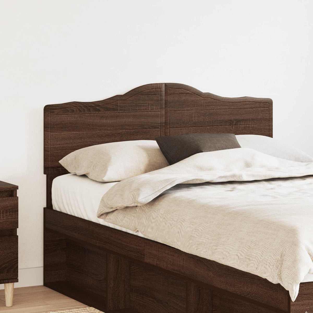 Hoofdbord Bruin Eiken Bewerkt hout is nu te koop bij PeponiXL, paradijselijk wonen!