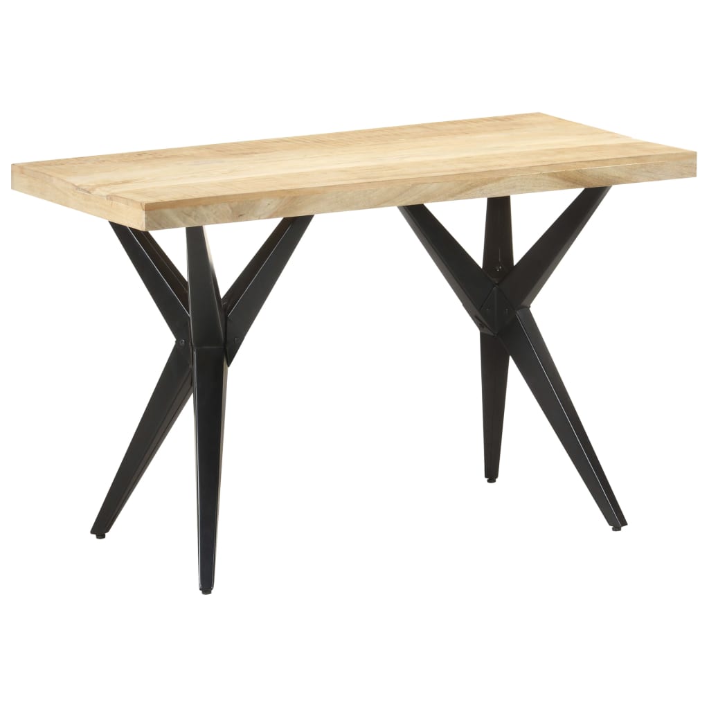 Eettafel 120x60x76 cm massief mangohout is nu te koop bij PeponiXL, paradijselijk wonen!