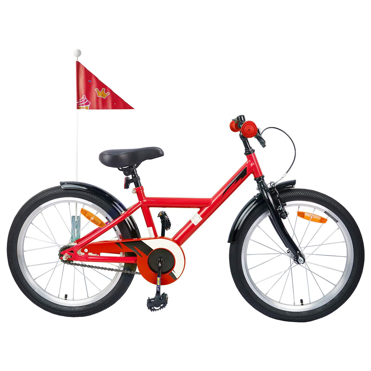 Kinderfiets 20 Inch voor 6-11 jaar oud Rood is nu te koop bij PeponiXL, paradijselijk wonen!