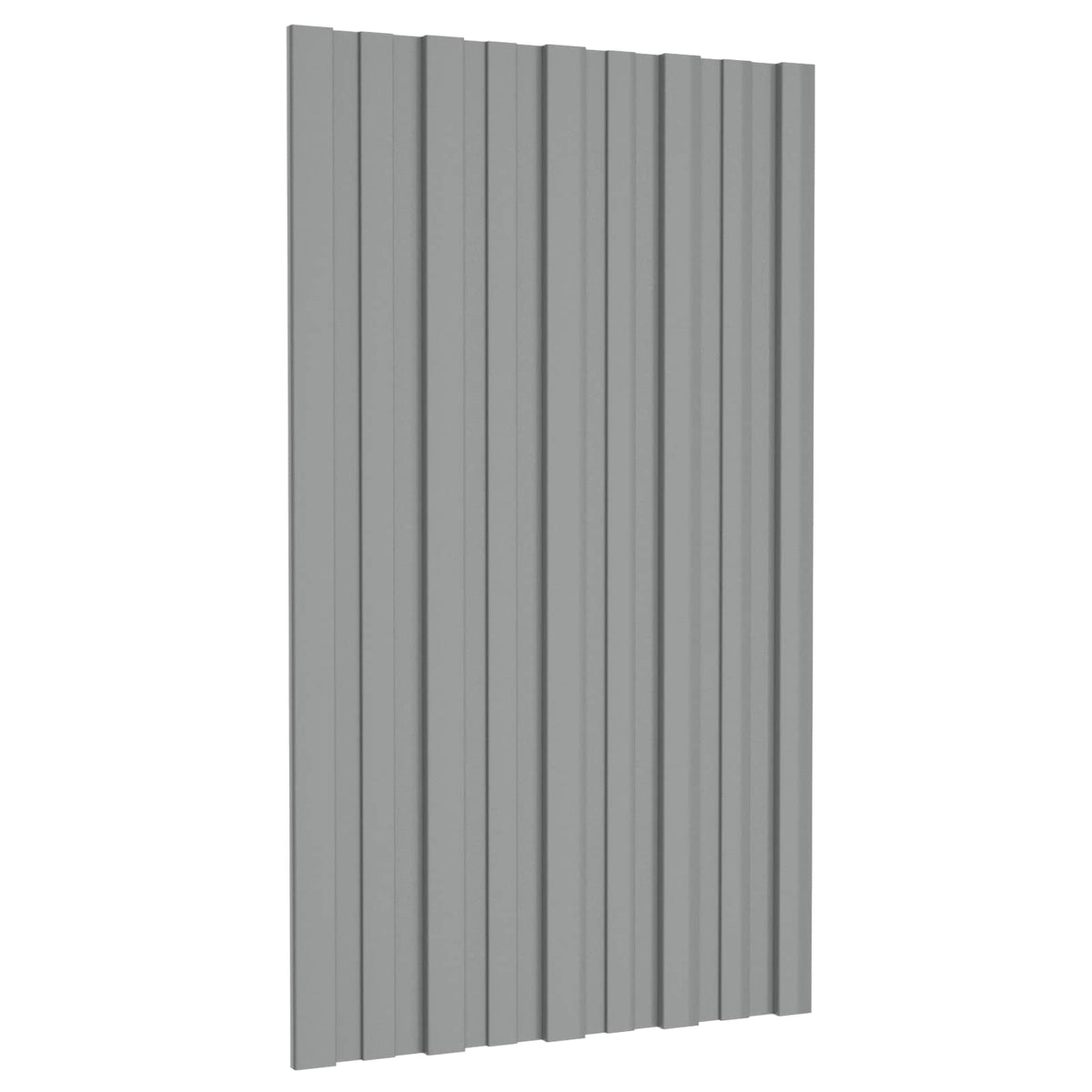 Dakpaneel 36 pcs Grijs 80 x 45 cm Gegalvaniseerd staal is nu te koop bij PeponiXL, paradijselijk wonen!