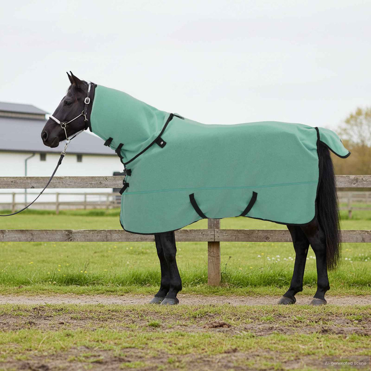 Paardendeken Speciale Groen 165 cm Polyester is nu te koop bij PeponiXL, paradijselijk wonen!