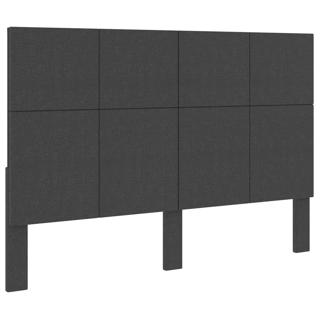 Hoofdbord 140x200 cm stof donkergrijs is nu te koop bij PeponiXL, paradijselijk wonen!