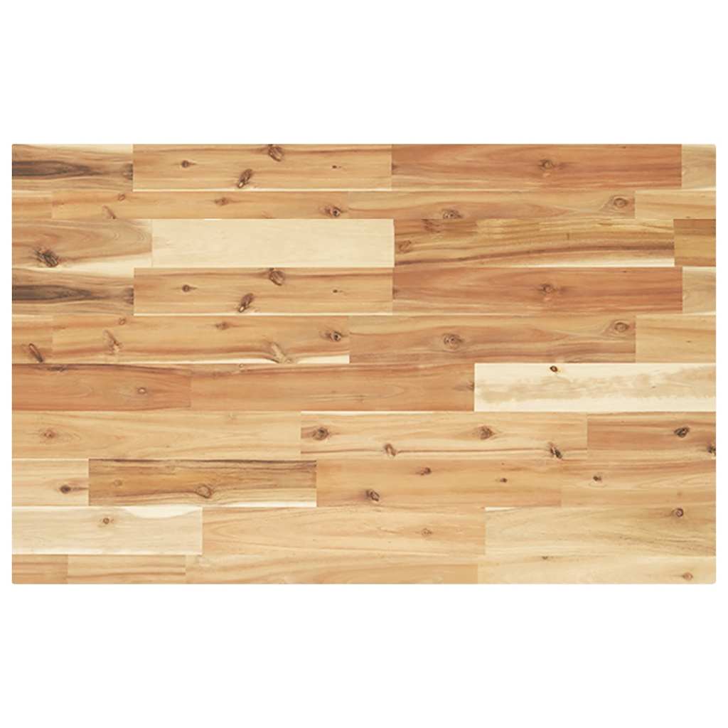 Bureaublad met olieafwerking 100x50x4 cm massief acaciahout is nu te koop bij PeponiXL, paradijselijk wonen!