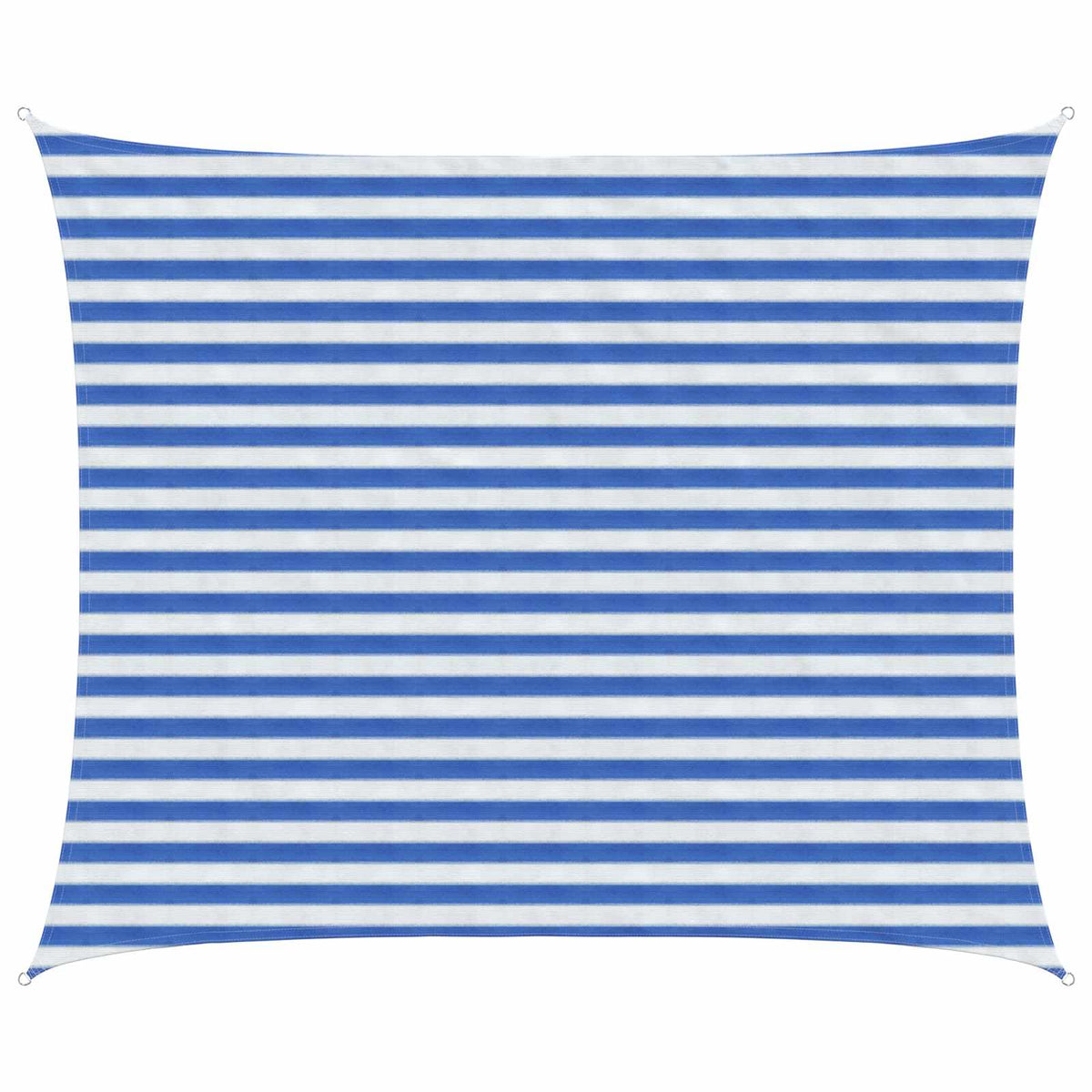 Zonneschaduwzeil Blauw en Wit 2,5 x 3 m HDPE is nu te koop bij PeponiXL, paradijselijk wonen!