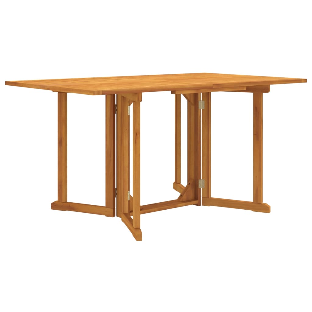 Tuintafel inklapbaar 150x90x75 cm massief teakhout is nu te koop bij PeponiXL, paradijselijk wonen!