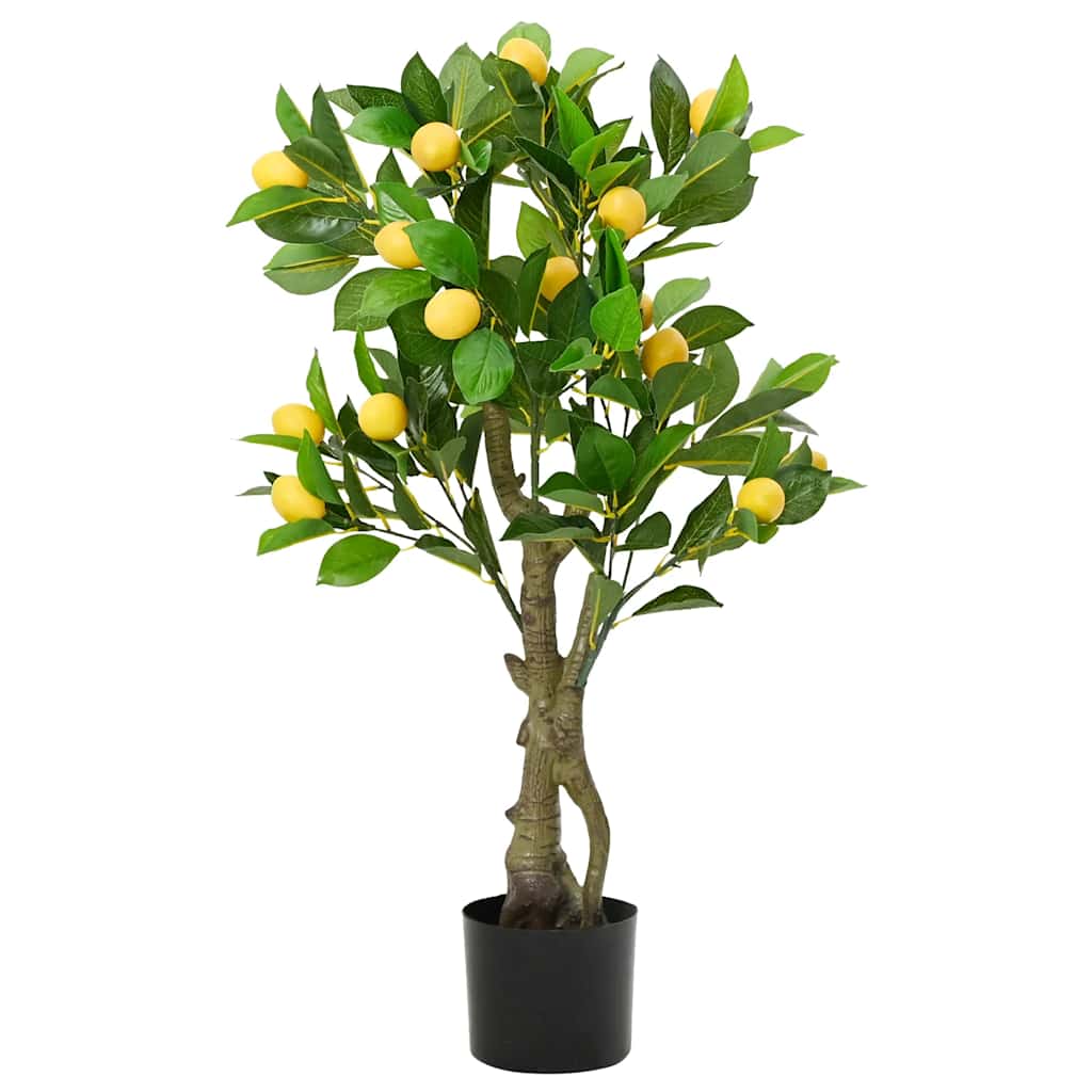 Kunstcitroenboom 234 blaadjes 90 cm groen is nu te koop bij PeponiXL, paradijselijk wonen!
