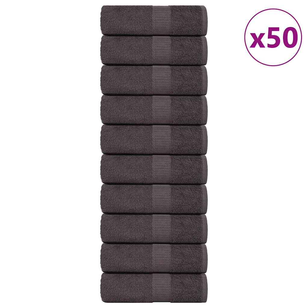 Gastendoekjes FROGN 50 st 30x50 cm 360 g/m² antraciet is nu te koop bij PeponiXL, paradijselijk wonen!