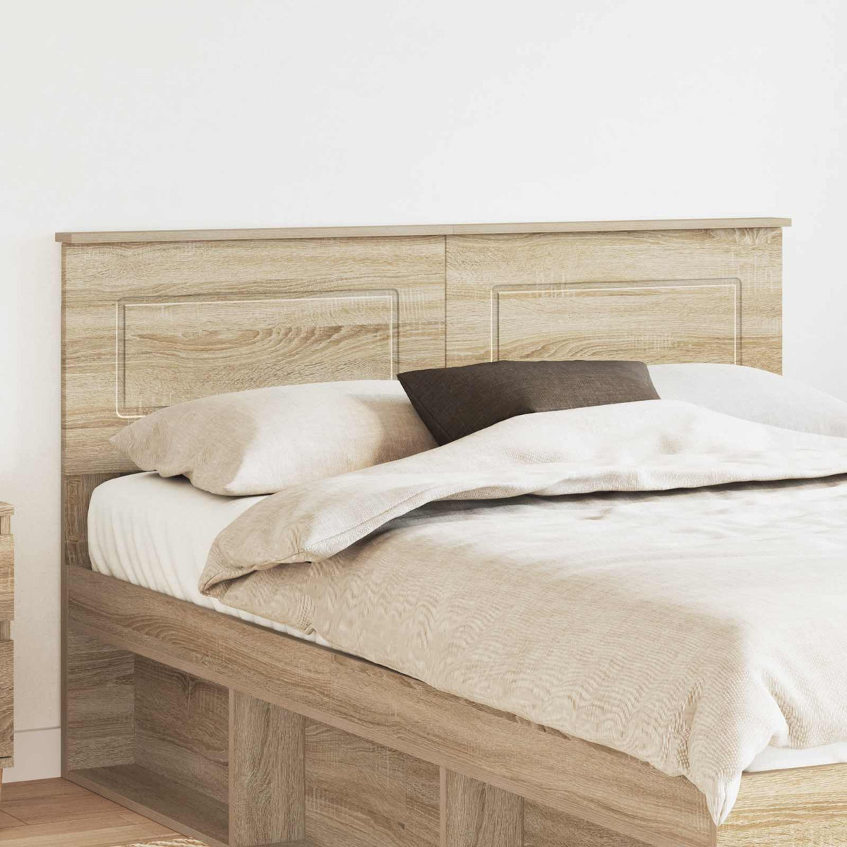 Hoofdbord Sonoma Eiken Bewerkt hout is nu te koop bij PeponiXL, paradijselijk wonen!
