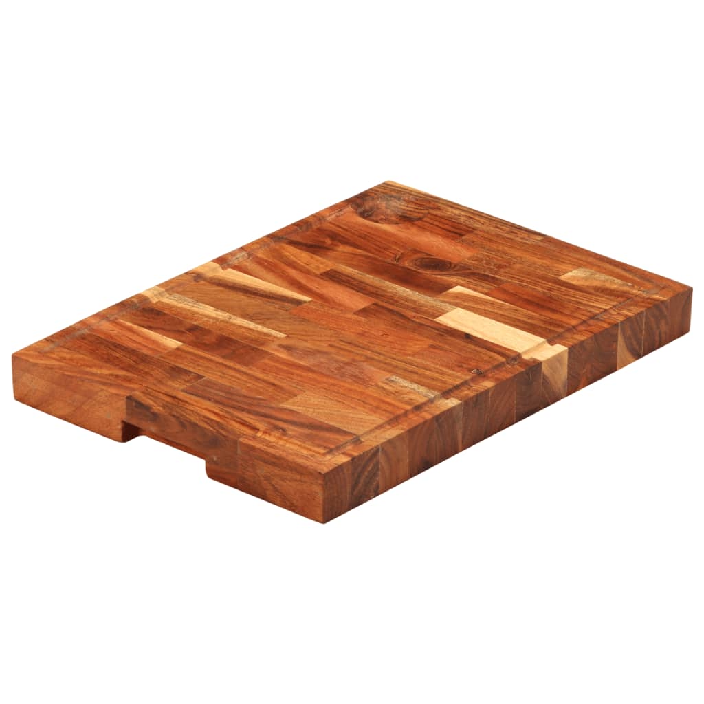 Hakblok 42x30x4 cm massief acaciahout is nu te koop bij PeponiXL, paradijselijk wonen!