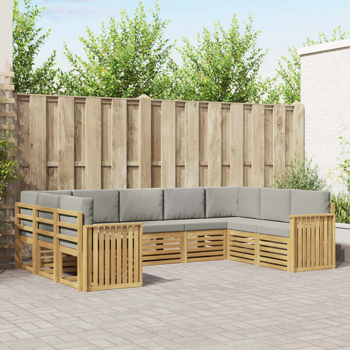 Sofa-Sets Massief Acaciahout is nu te koop bij PeponiXL, paradijselijk wonen!