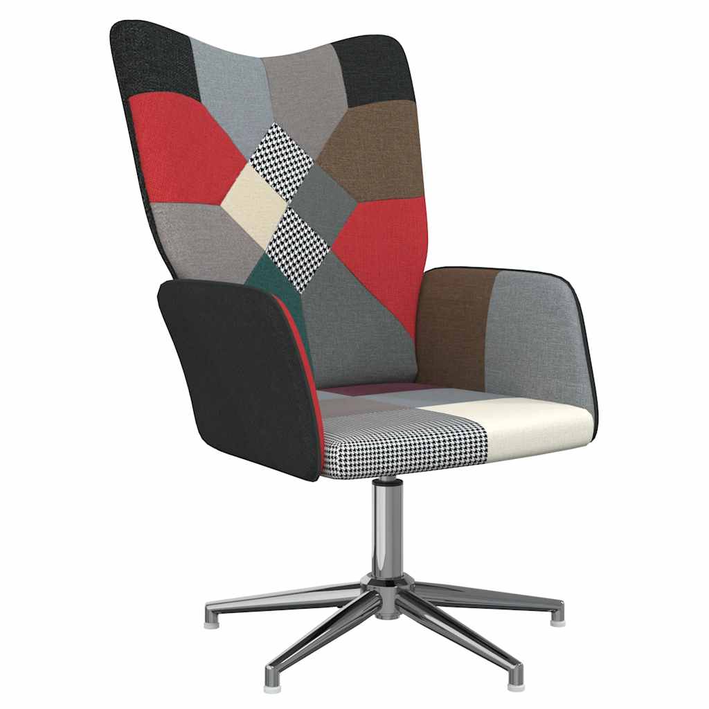 Relaxstoel patchwork stof is nu te koop bij PeponiXL, paradijselijk wonen!