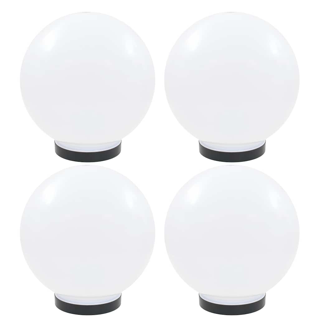 LED-bollampen 4 st rond 25 cm PMMA is nu te koop bij PeponiXL, paradijselijk wonen!