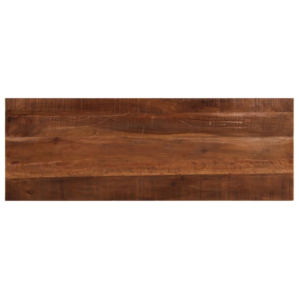 Tafelblad rechthoekig 140x50x2,5 cm massief gerecycled hout is nu te koop bij PeponiXL, paradijselijk wonen!
