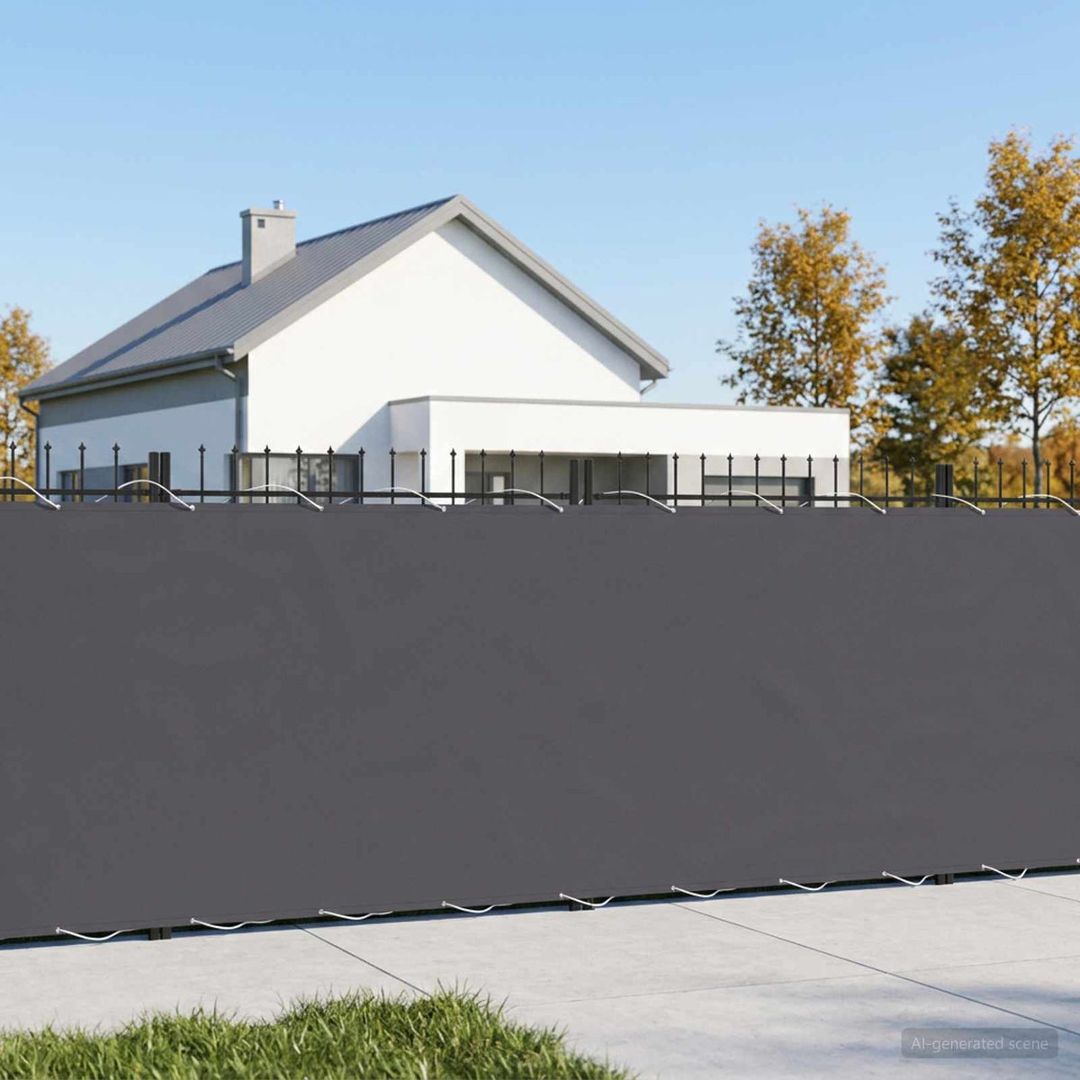 Balkon Privacy Scherm 1,2 x 25 m Stof met PU-coating is nu te koop bij PeponiXL, paradijselijk wonen!