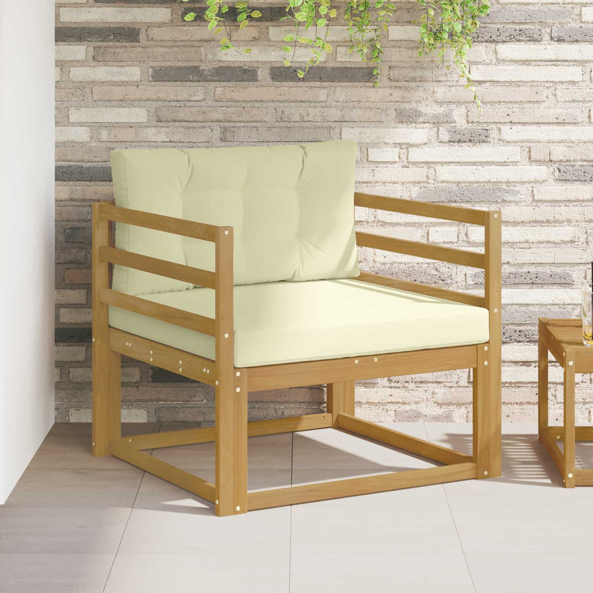 Buiten Midden Sofa Polyester Wit is nu te koop bij PeponiXL, paradijselijk wonen!