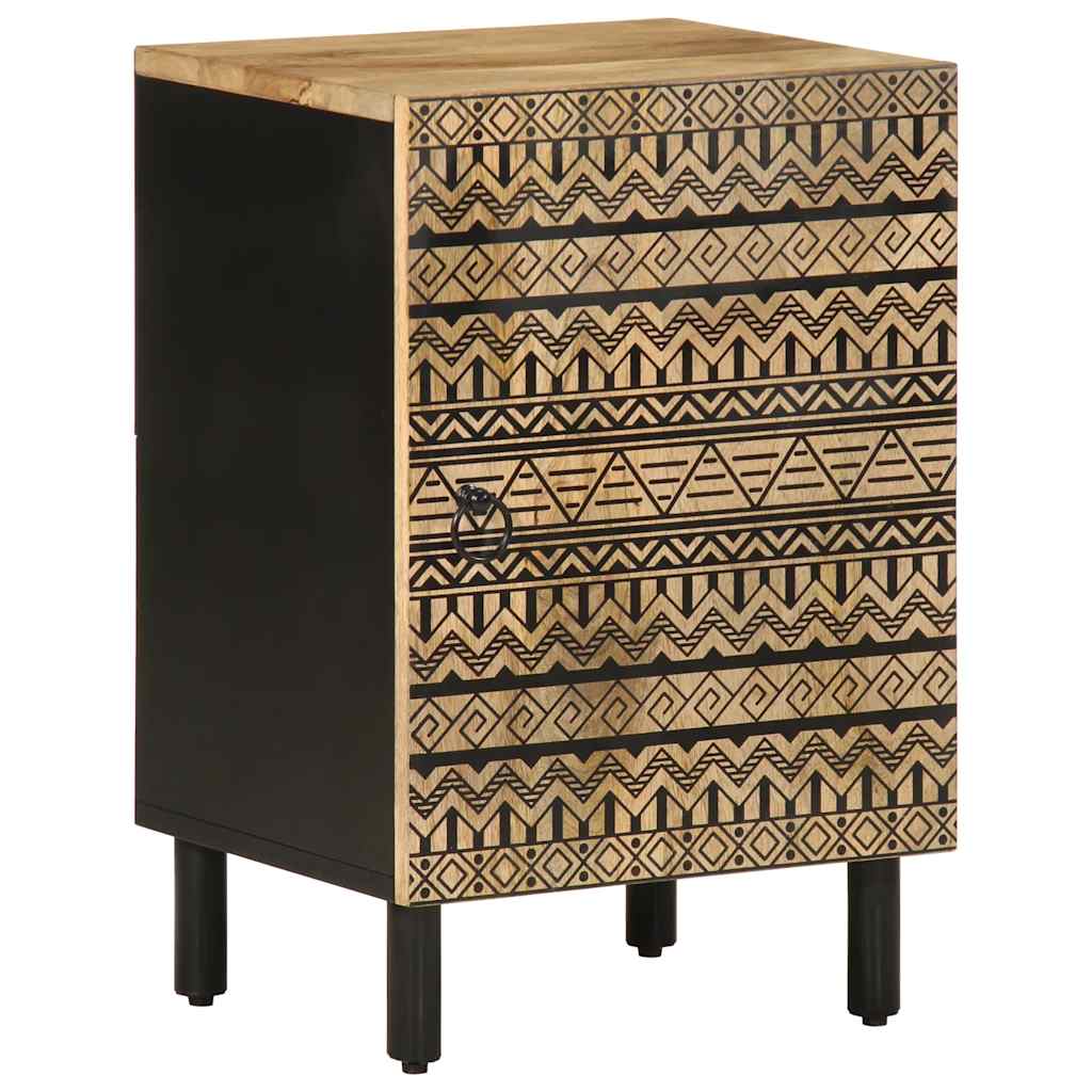Badkamerkast 38x33,5x58 cm massief mangohout is nu te koop bij PeponiXL, paradijselijk wonen!