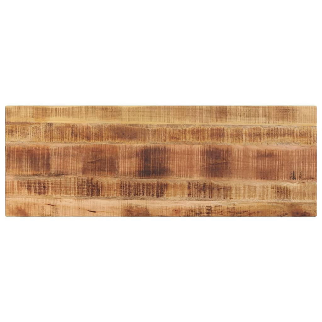 Tafelblad rechthoekig 140x50x3,8 cm massief ruw mangohout is nu te koop bij PeponiXL, paradijselijk wonen!