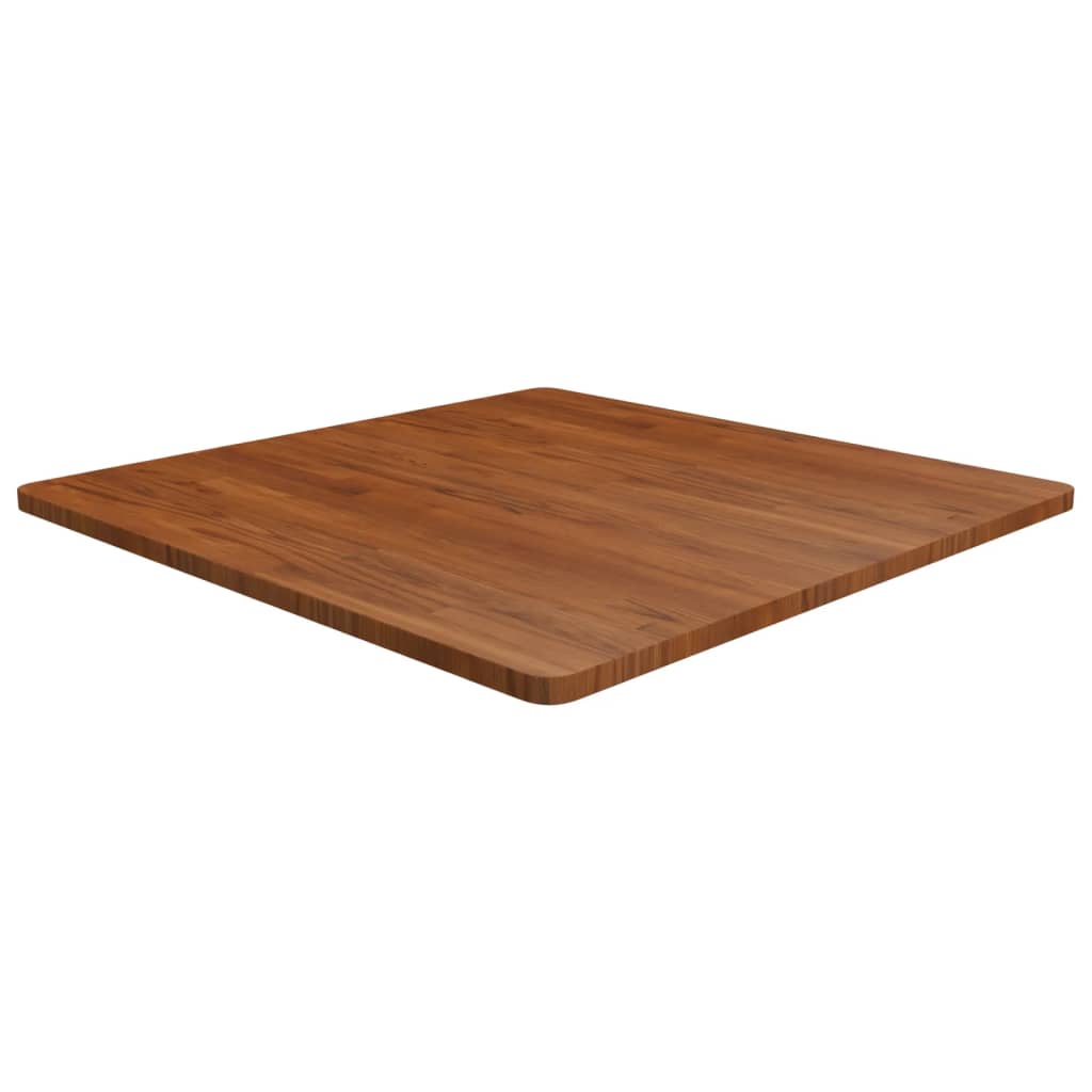 Tafelblad vierkant 90x90x2,5cm behandeld eiken donkerbruin is nu te koop bij PeponiXL, paradijselijk wonen!