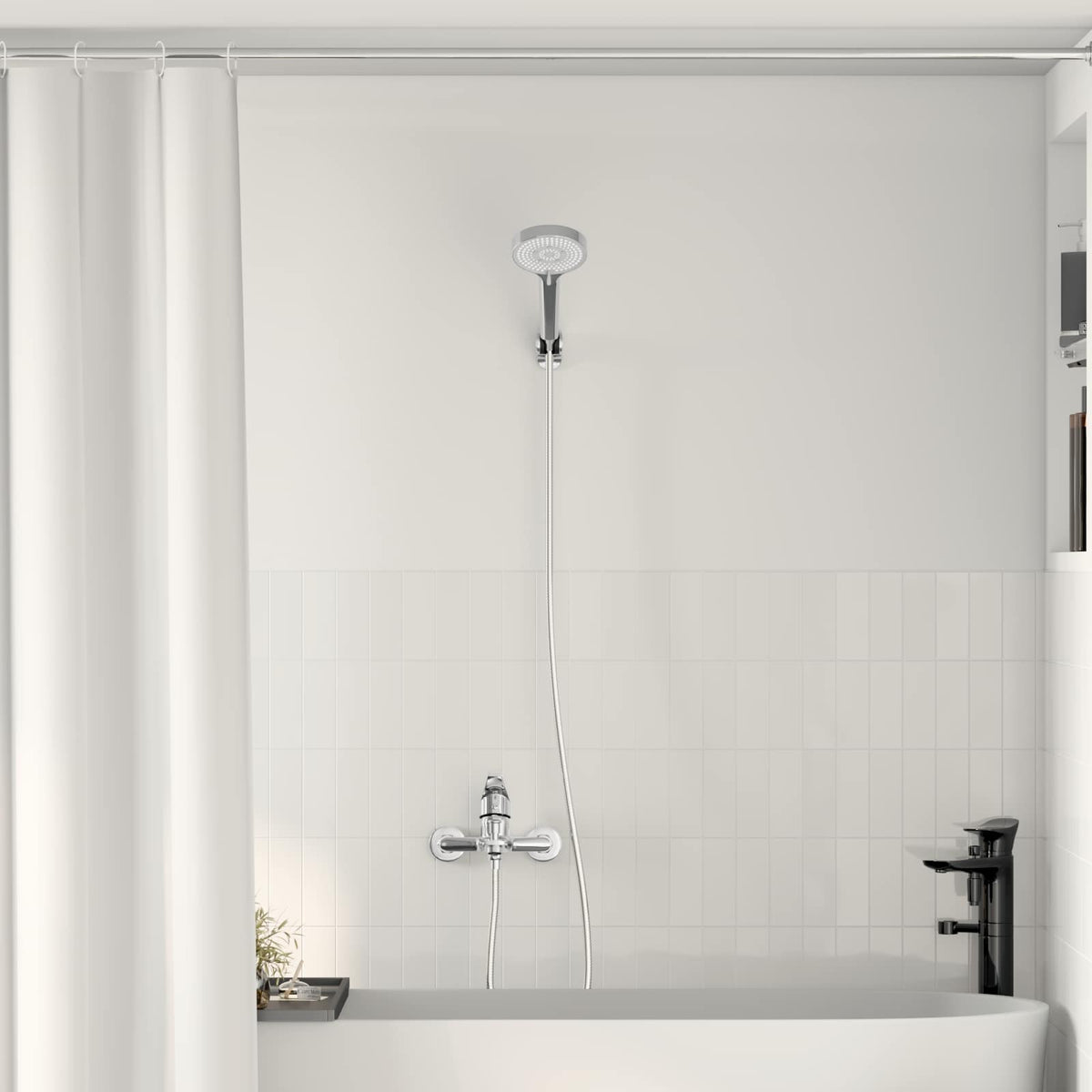 Doucheset Chroom G 1 / 2 inch is nu te koop bij PeponiXL, paradijselijk wonen!