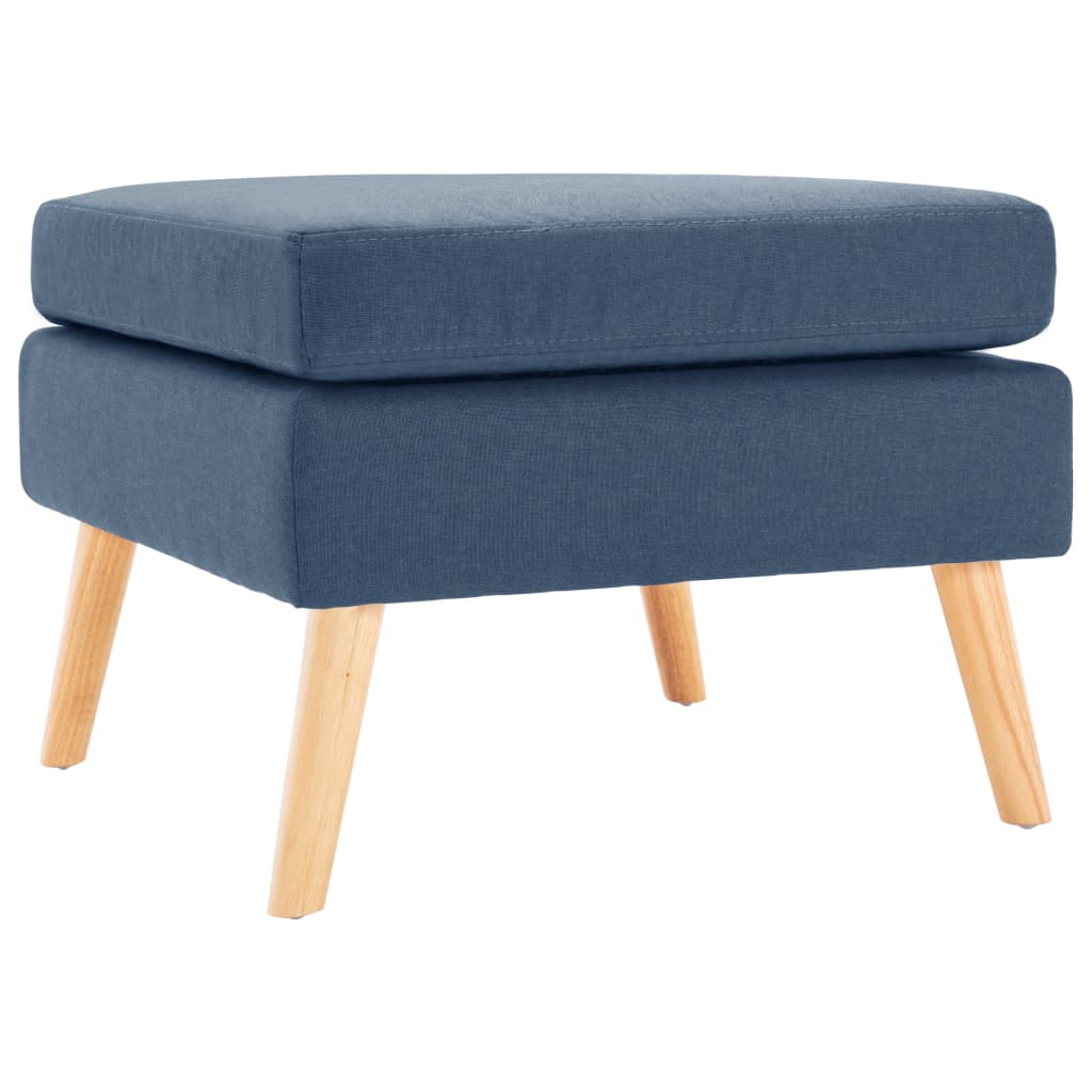 Voetenbank stof blauw is nu te koop bij PeponiXL, paradijselijk wonen!
