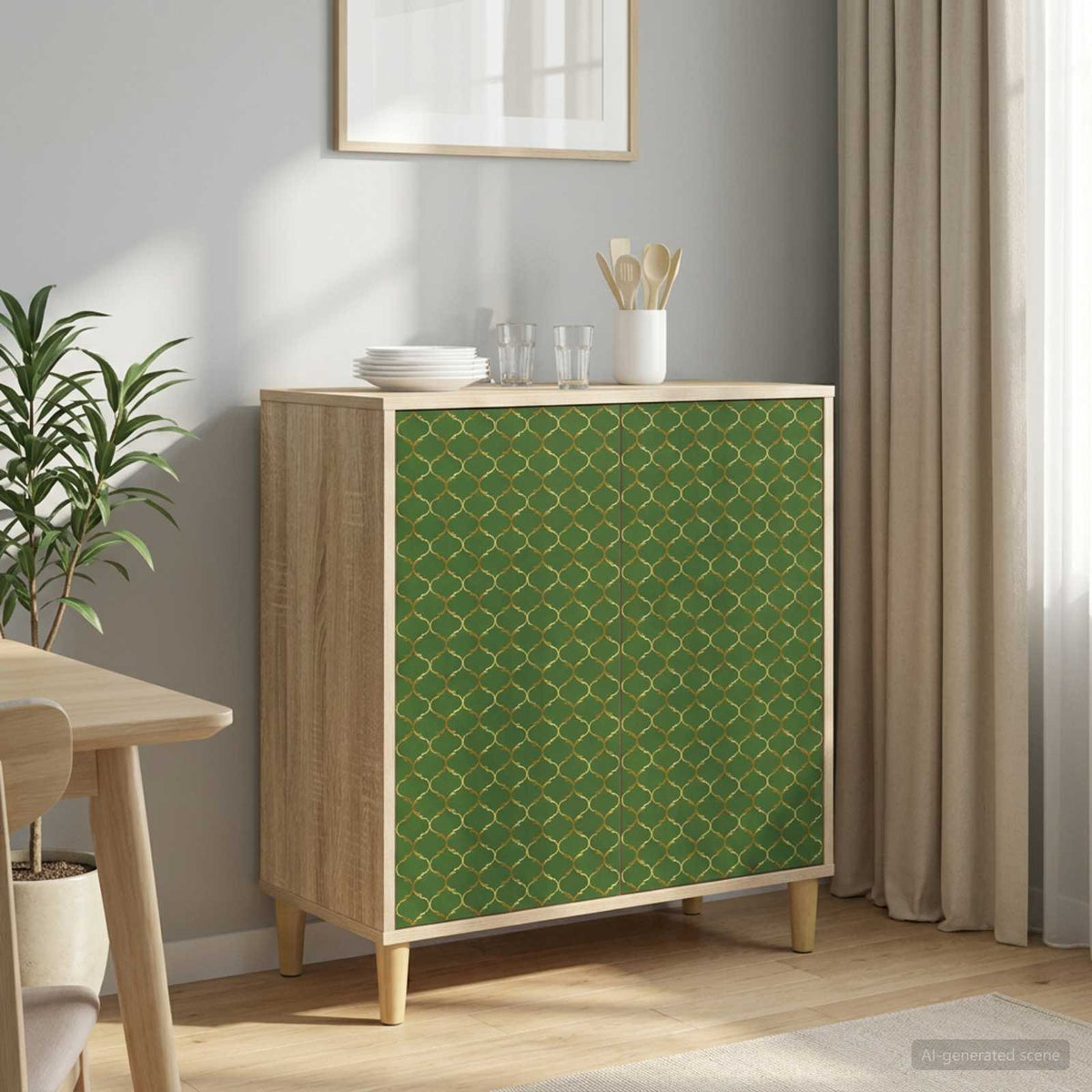 Dressoir GELEEN Sonoma 69 x 33 x 75 cm Bewerkt hout is nu te koop bij PeponiXL, paradijselijk wonen!