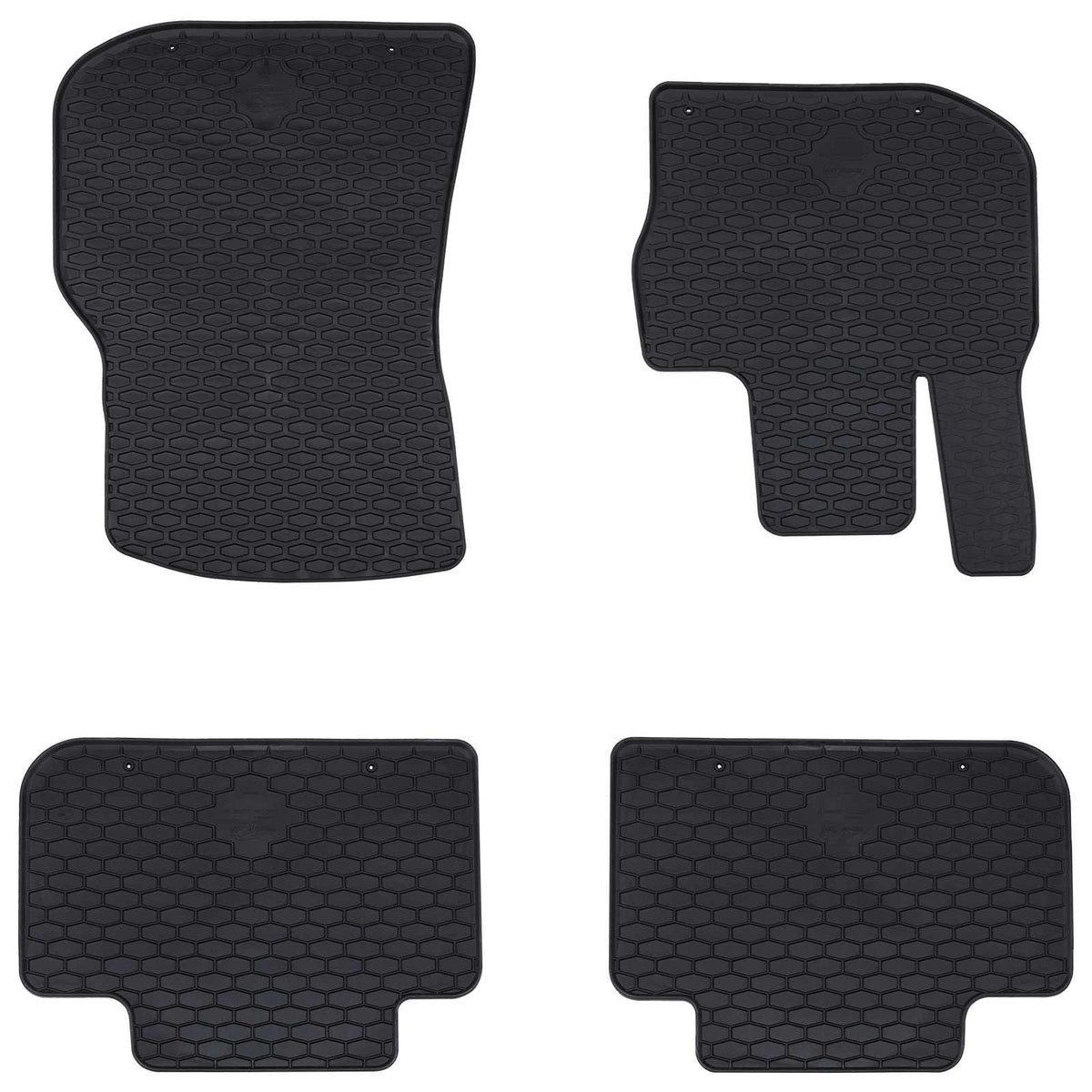 Autobodemmat 4 pcs Zwart Geschikt voor BMW X3, X4 2018-4D Aft is nu te koop bij PeponiXL, paradijselijk wonen!