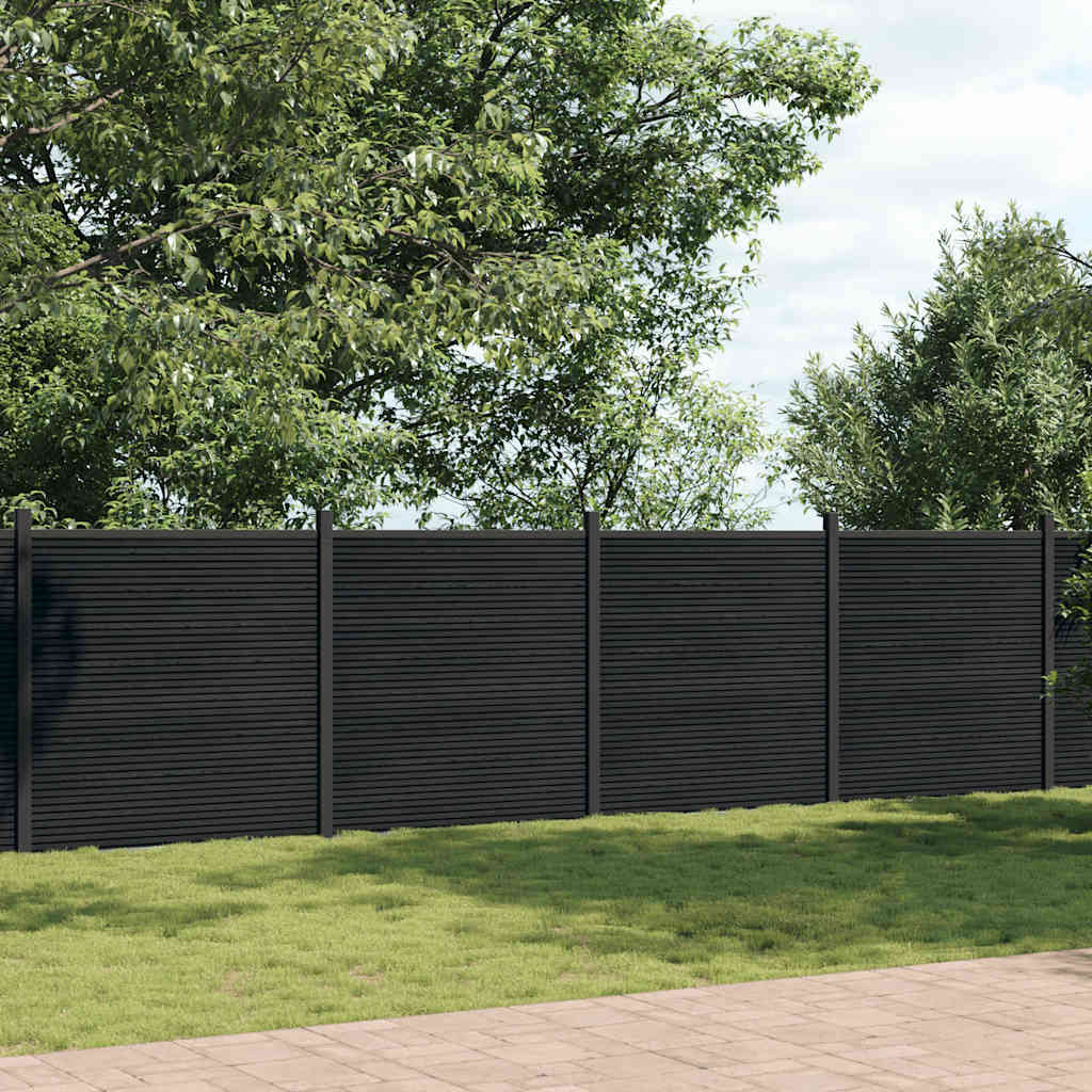Schuttingpaneel 1737x186 cm HKC grijs is nu te koop bij PeponiXL, paradijselijk wonen!