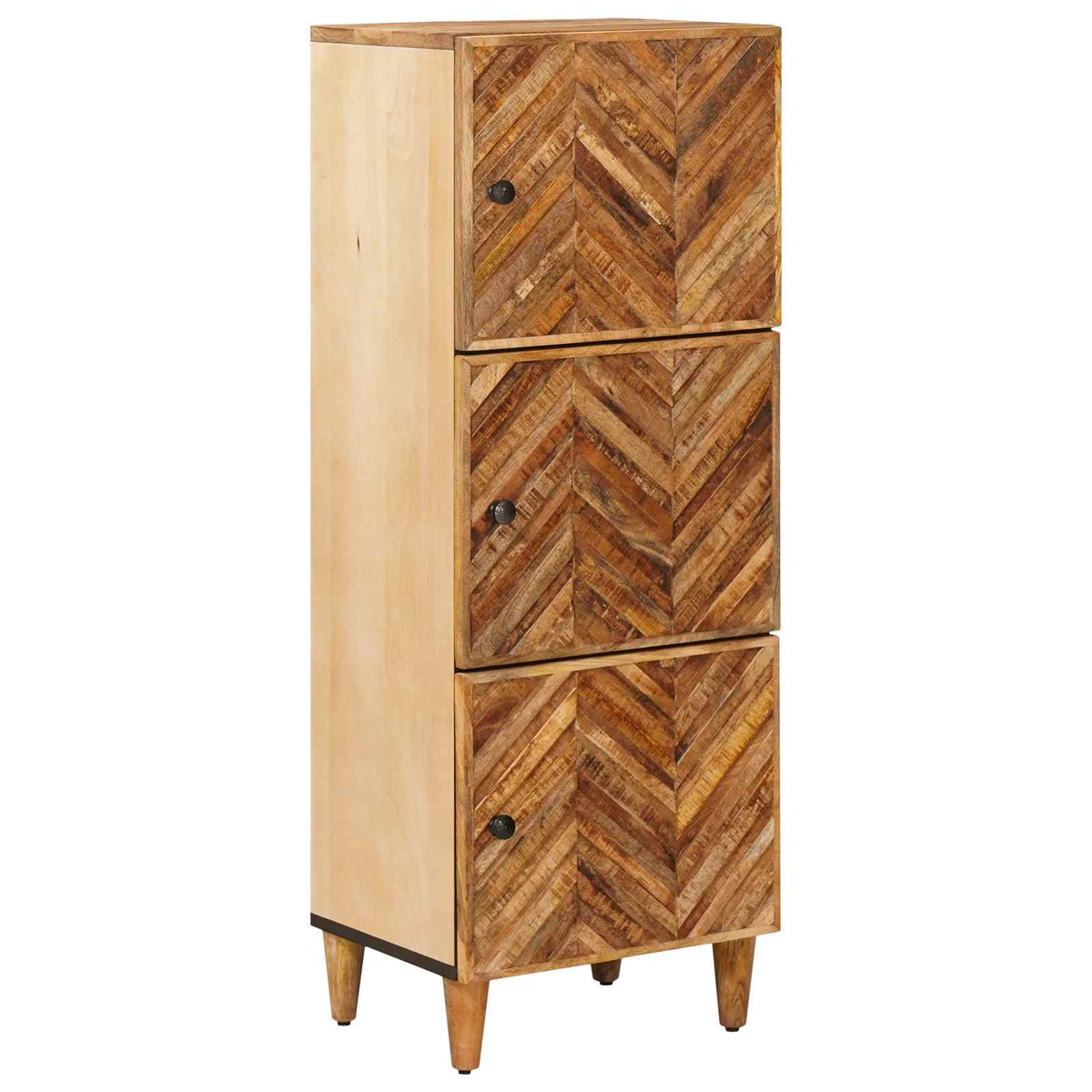 Opslagkasten Bruin 40 x 33,5 x 110 cm Massief Mango Hout is nu te koop bij PeponiXL, paradijselijk wonen!