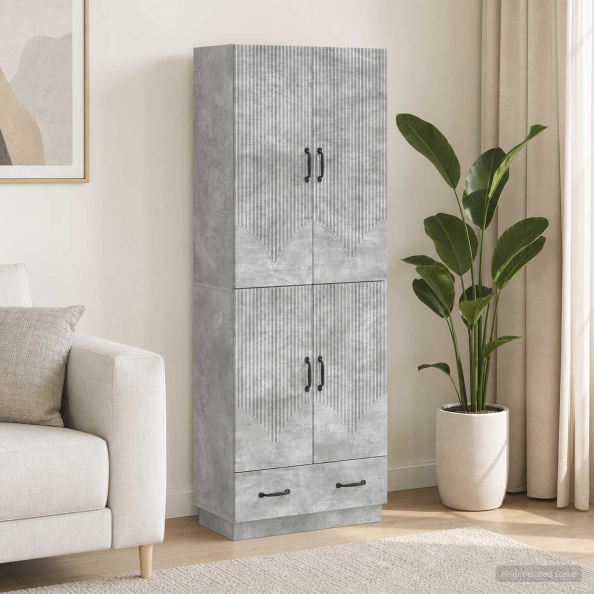 Kastenset 2 pcs Bewerkt hout is nu te koop bij PeponiXL, paradijselijk wonen!