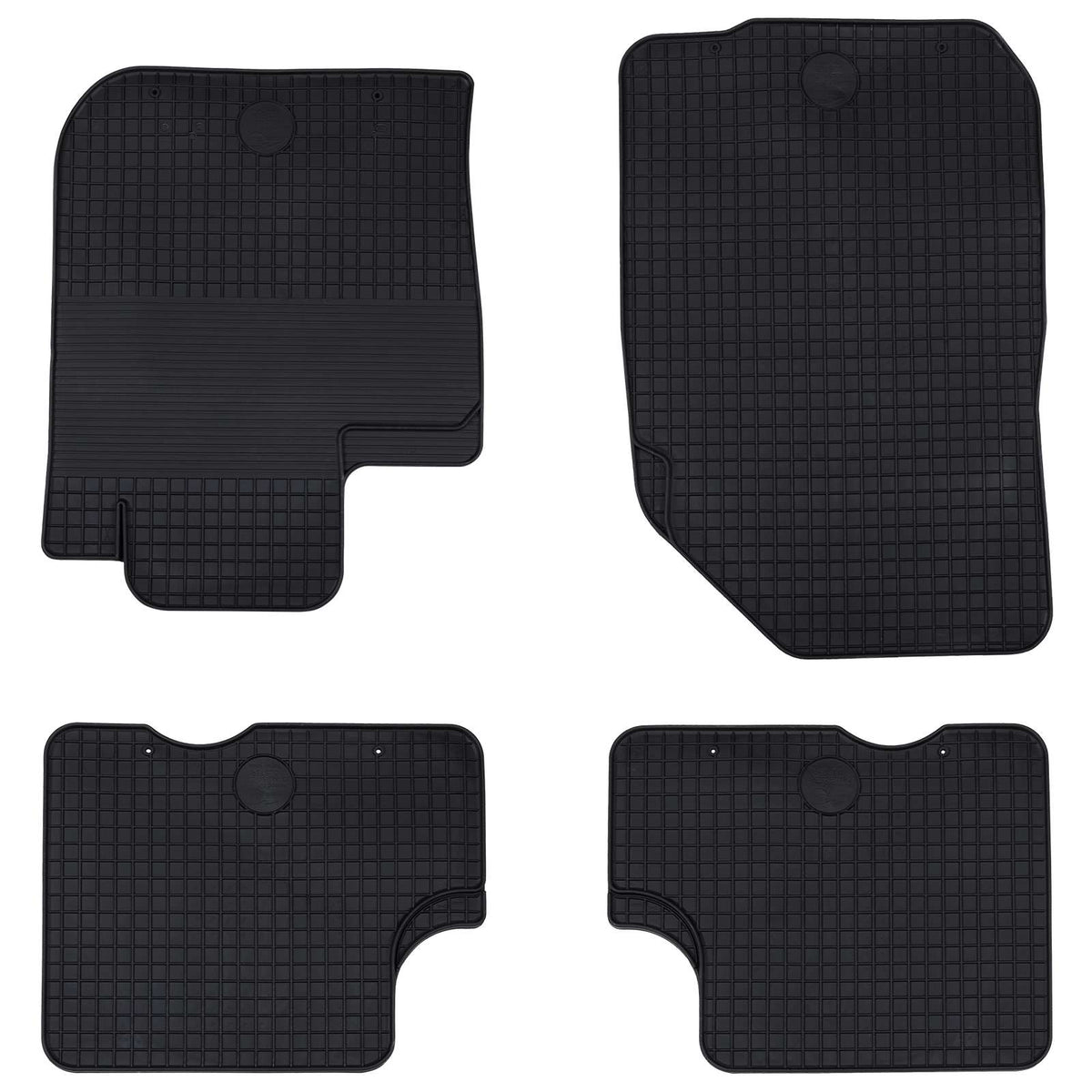 Autobodemmat 4 pcs Zwart geschikt voor DACIA DUSTER 2010-2017 is nu te koop bij PeponiXL, paradijselijk wonen!