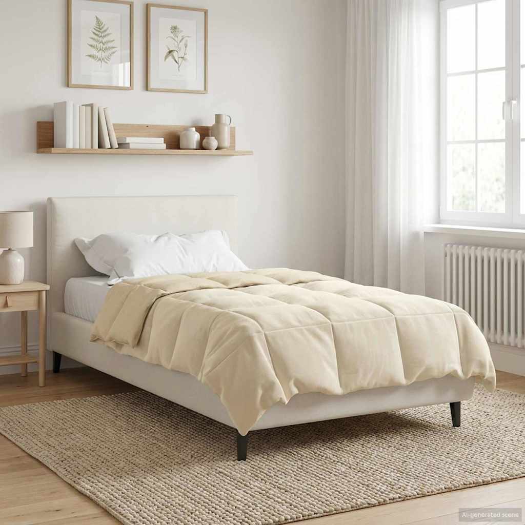 Zomer Dekbed Gekwilt Crème 155 x 220 cm Microfiber is nu te koop bij PeponiXL, paradijselijk wonen!