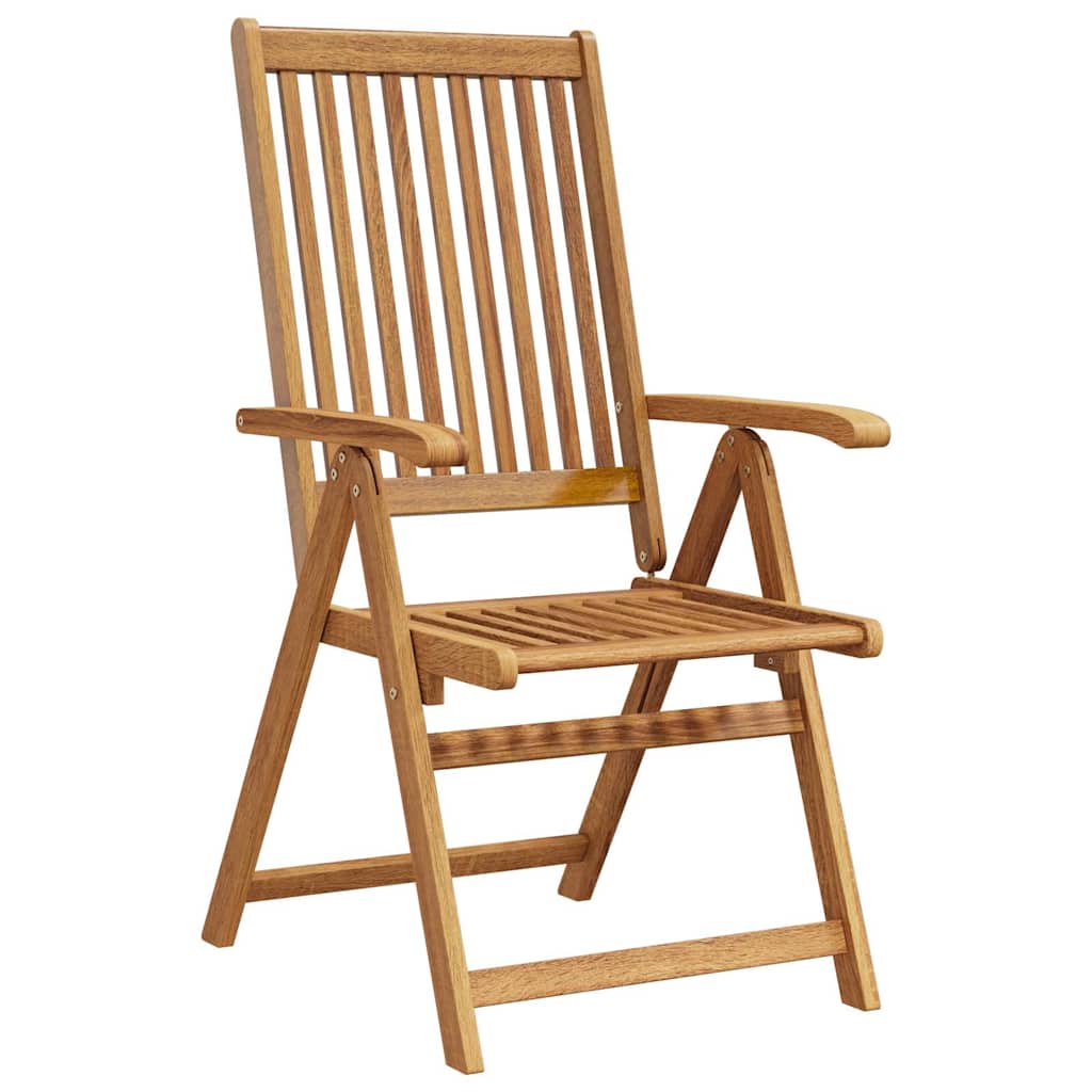 Tuinstoelen 8 st inklapbaar massief acaciahout is nu te koop bij PeponiXL, paradijselijk wonen!