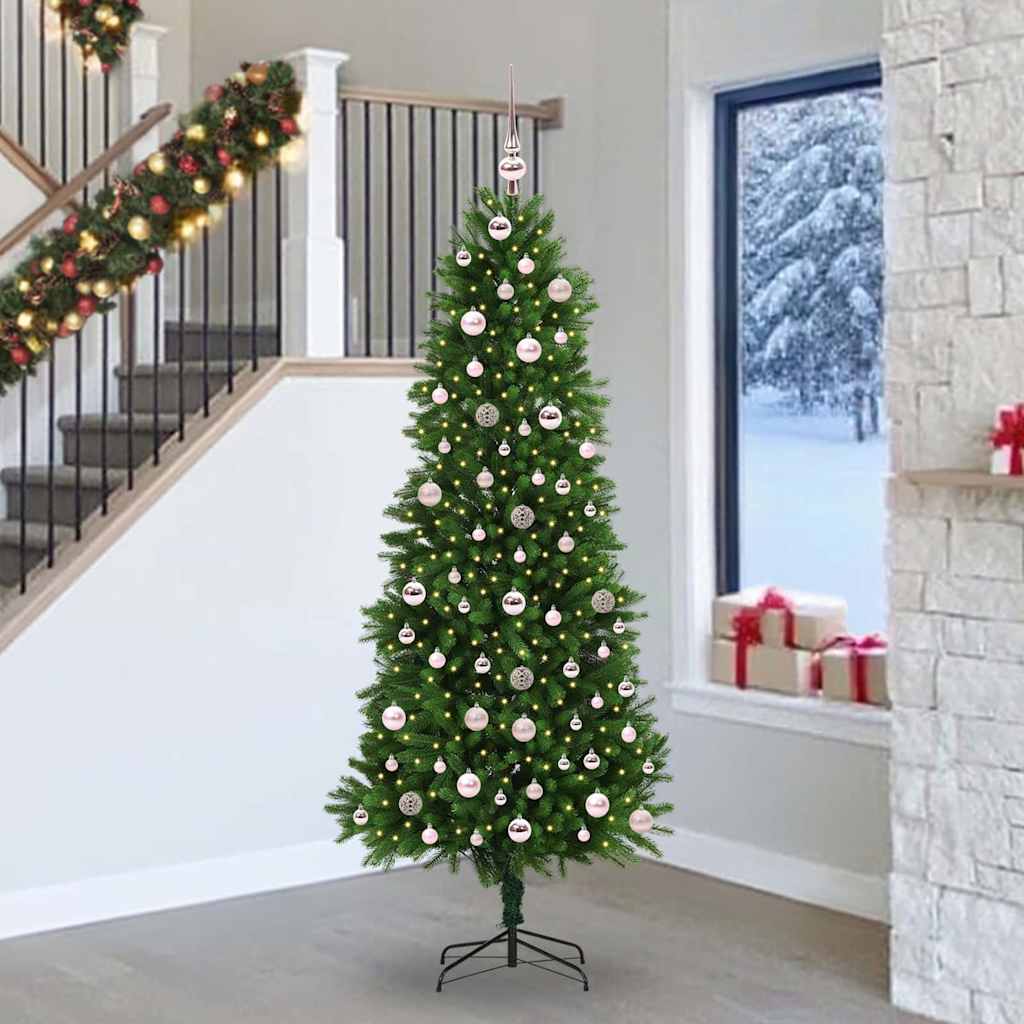 Kerstboom met 300 LED met standaard Groen 240 cm PE is nu te koop bij PeponiXL, paradijselijk wonen!