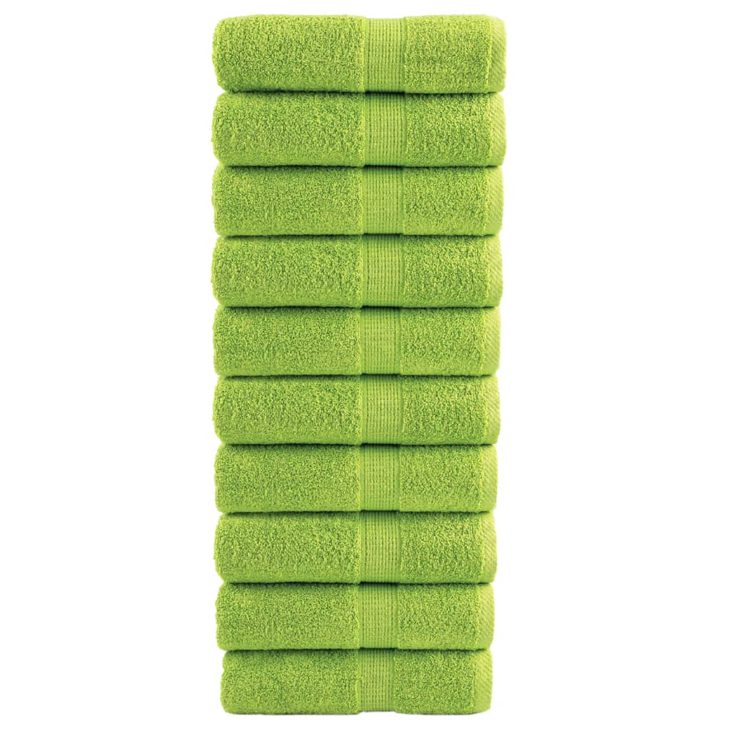 Gastendoekjes SOLUND 10 st 600 g/m² 30x50 cm appelgroen is nu te koop bij PeponiXL, paradijselijk wonen!