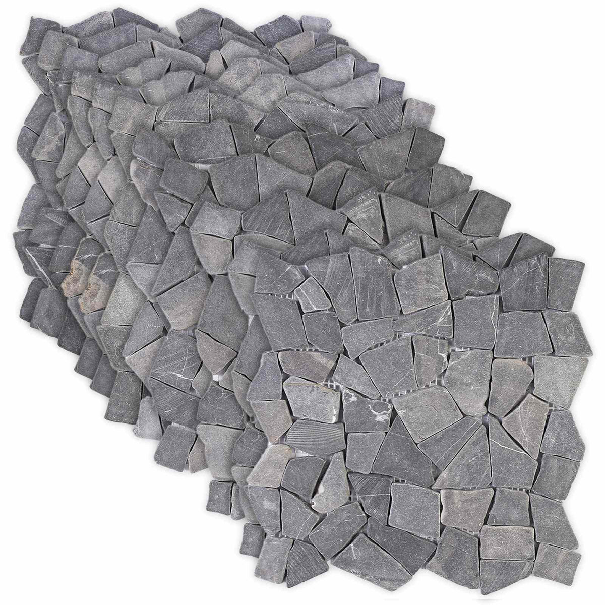 Mozaïek Tegels Donkergrijs 30 x 30 cm Marmer is nu te koop bij PeponiXL, paradijselijk wonen!