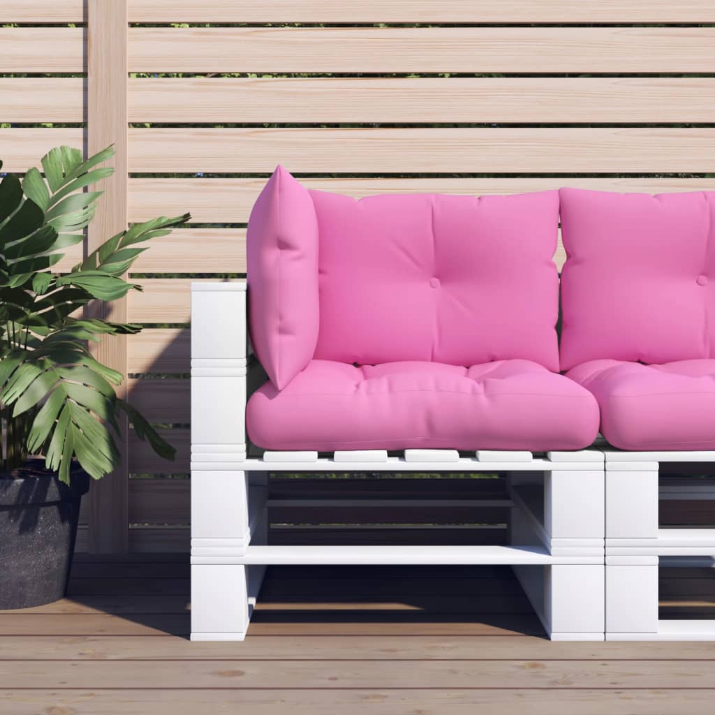 Palletkussens 3 st oxford stof roze is nu te koop bij PeponiXL, paradijselijk wonen!