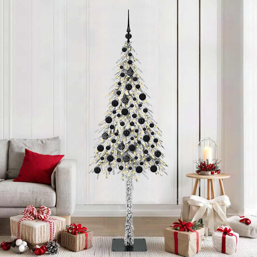 Kerstboom met 300 LED met standaard Wit 180 cm PE en staal is nu te koop bij PeponiXL, paradijselijk wonen!