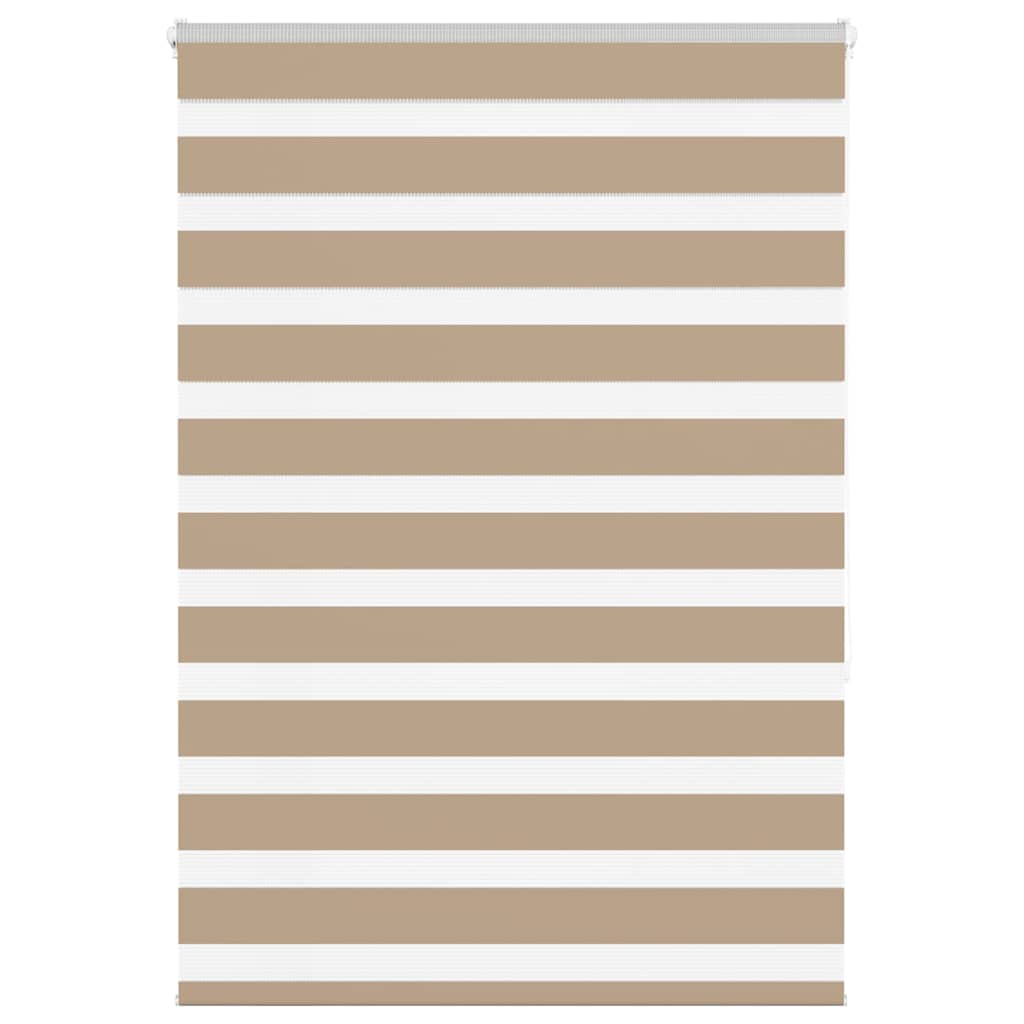 Zebra Blind 95x150 cm stofbreedte 90,9 cm polyester zandbruin is nu te koop bij PeponiXL, paradijselijk wonen!