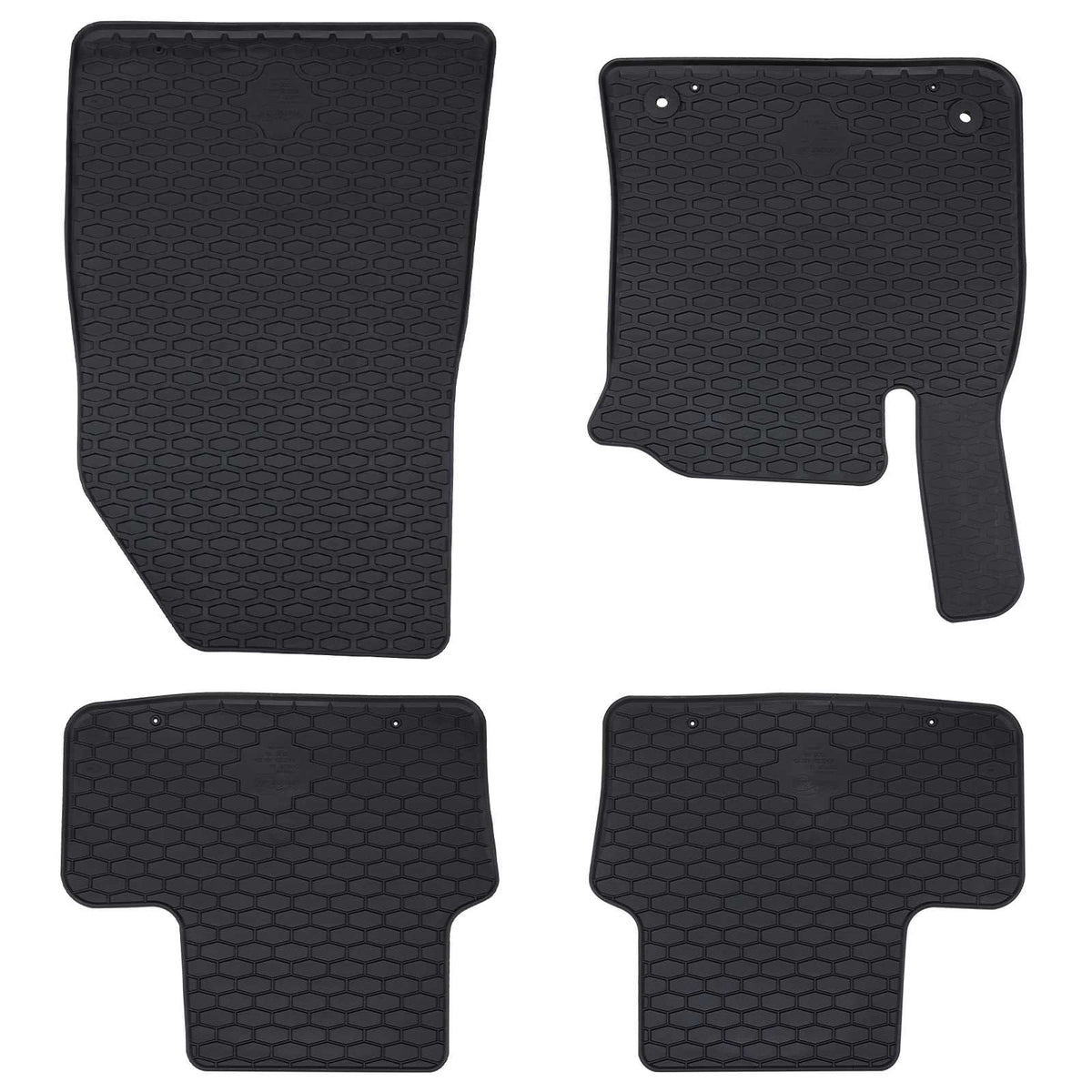 Autobodemmat 4 pcs Zwart geschikt voor CAPTUR 2020- Rubber is nu te koop bij PeponiXL, paradijselijk wonen!