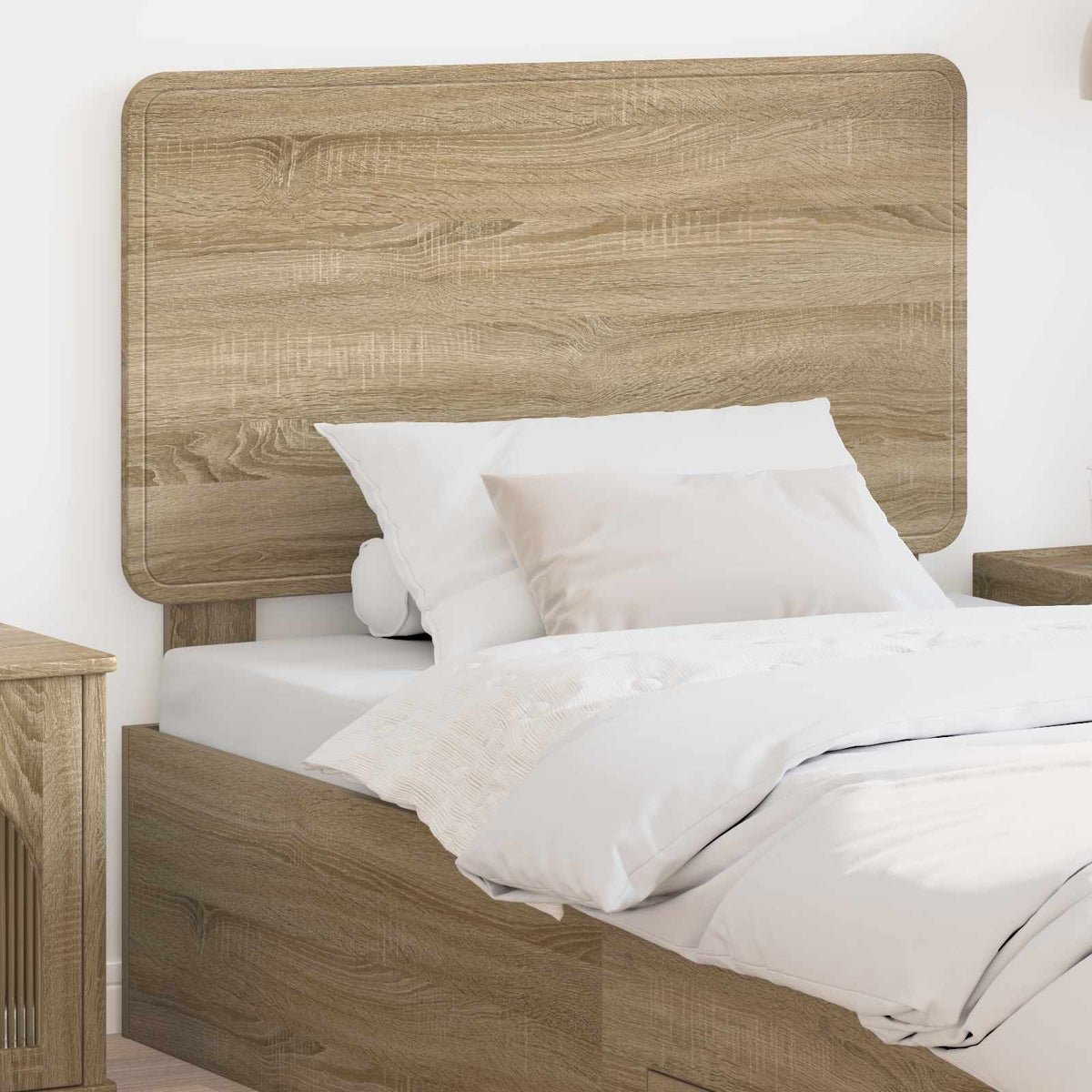 Hoofdbord Sonoma Eiken Bewerkt hout is nu te koop bij PeponiXL, paradijselijk wonen!