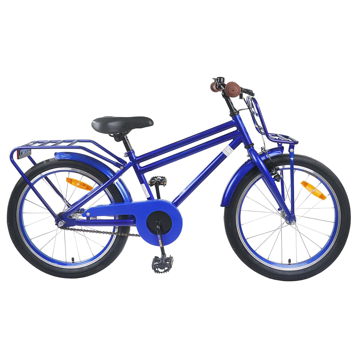 Kinderfiets 18 Inch voor 5-7 jaar Donkerblauw is nu te koop bij PeponiXL, paradijselijk wonen!