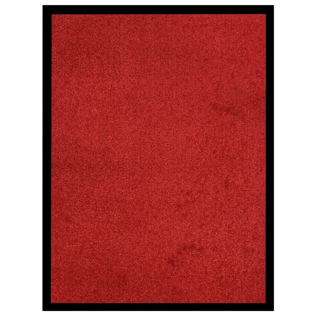Deurmat 40x60 cm rood is nu te koop bij PeponiXL, paradijselijk wonen!
