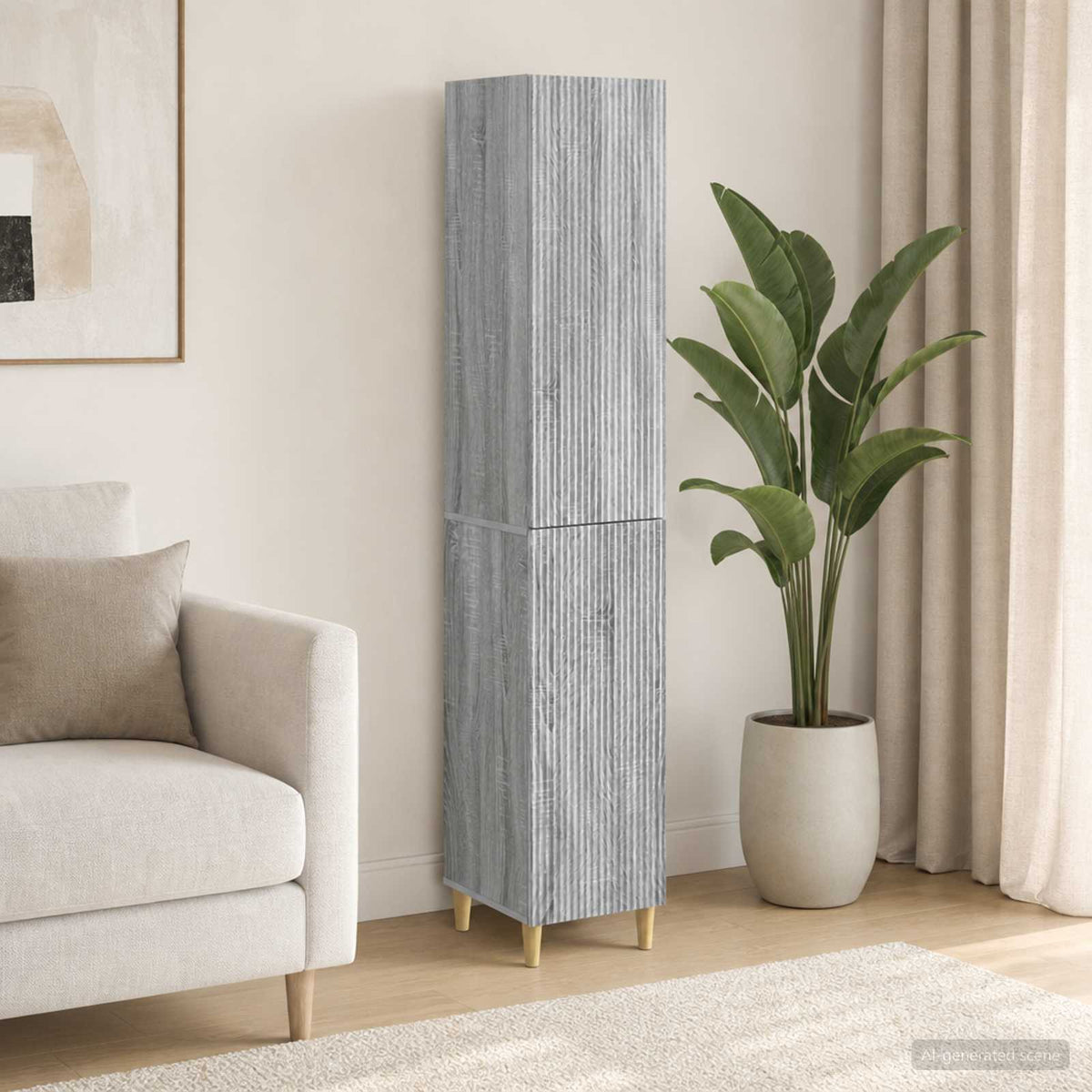 Kastenset 2 pcs 33 x 34,5 x 90 cm Bewerkt hout is nu te koop bij PeponiXL, paradijselijk wonen!