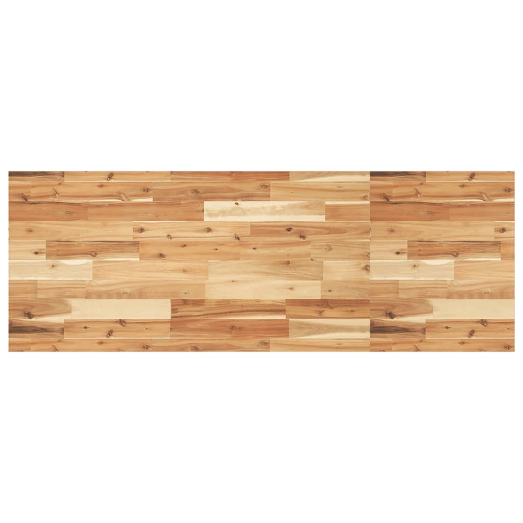 Wastafelblad met olieafwerking 120x50x2 cm massief acaciahout is nu te koop bij PeponiXL, paradijselijk wonen!