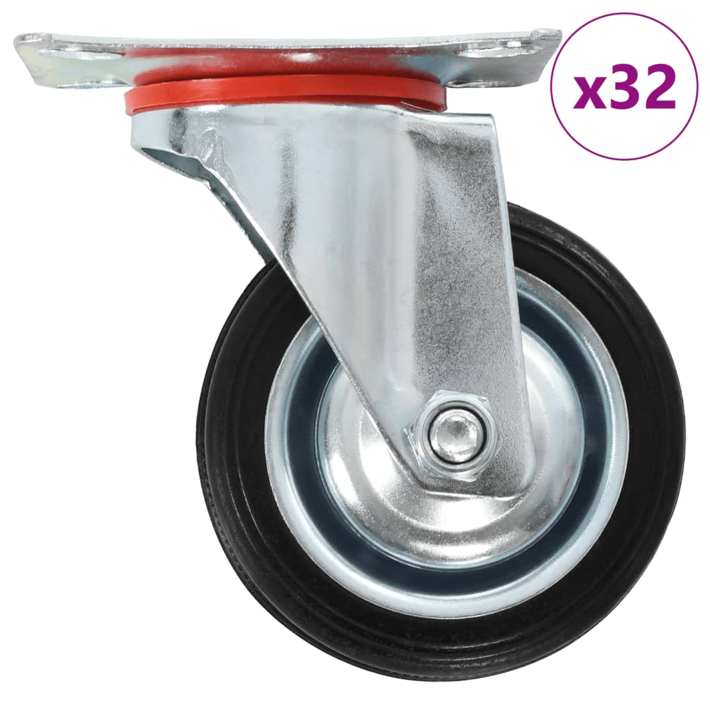 32 st Zwenkwielen 75 mm is nu te koop bij PeponiXL, paradijselijk wonen!