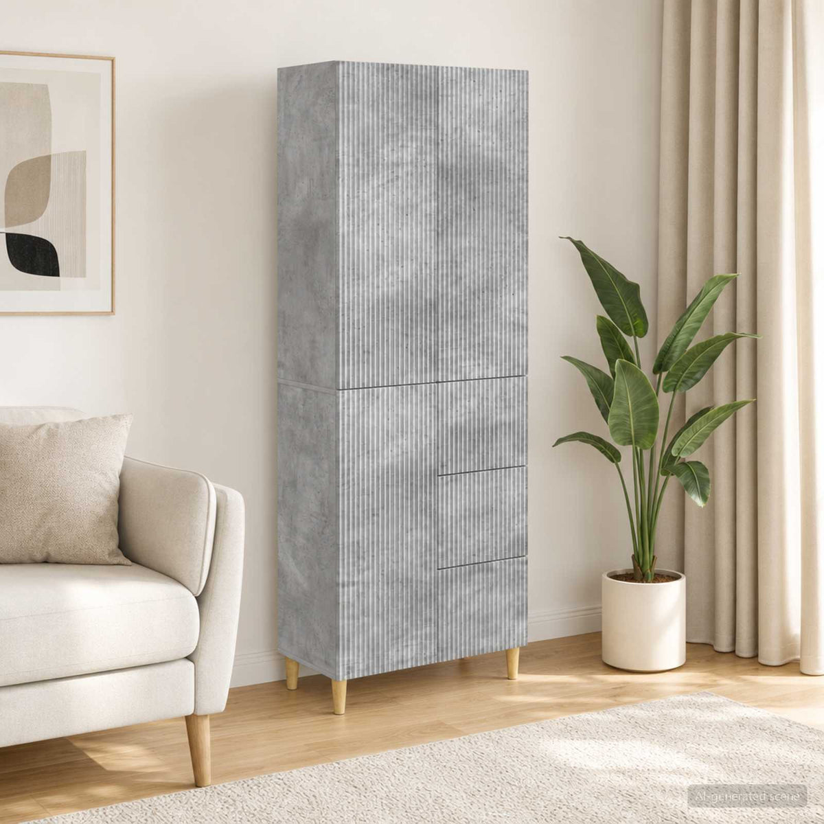 Kastenset 2 pcs 66 x 34,5 x 90 cm Bewerkt hout is nu te koop bij PeponiXL, paradijselijk wonen!