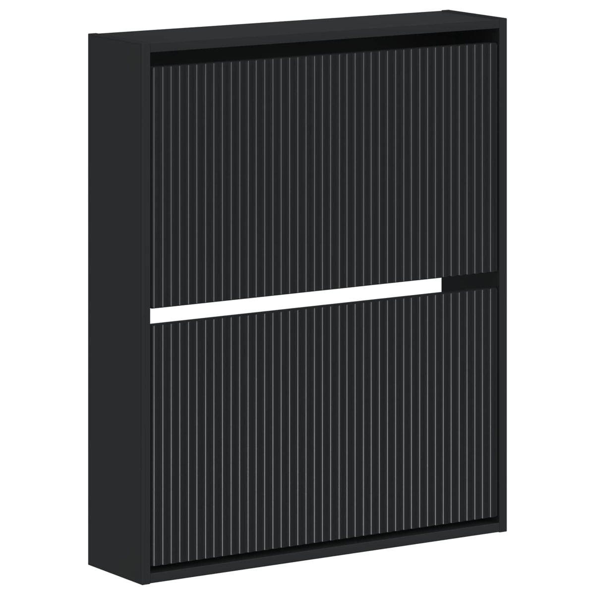 Wandgemonteerde Schoenkast ARNHEM 71 x 17 x 86 cm Bewerkt hout is nu te koop bij PeponiXL, paradijselijk wonen!