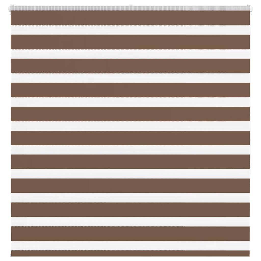 Zebra rolgordijn 140x150 cm stofbreedte 135,9cm polyester bruin is nu te koop bij PeponiXL, paradijselijk wonen!