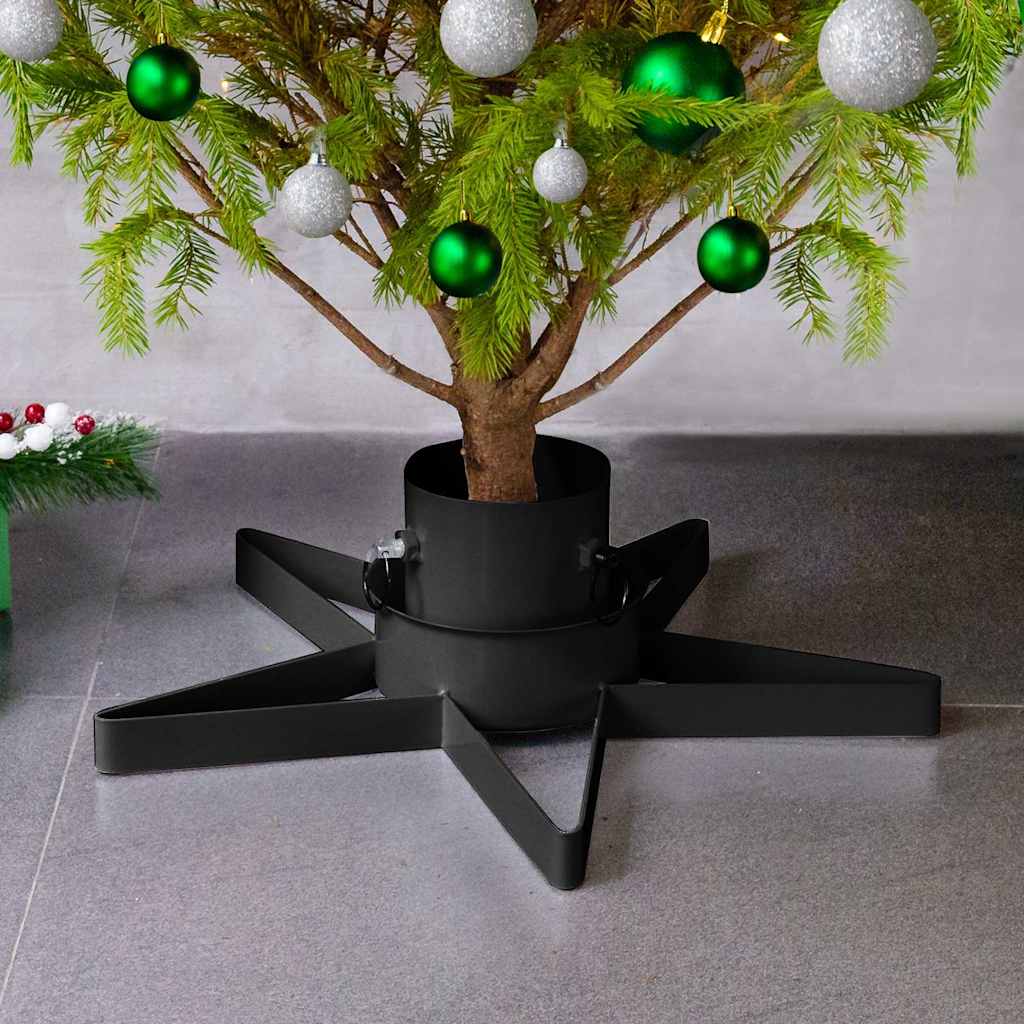 Kerstboomstandaard 47x47x13,5 cm zwart is nu te koop bij PeponiXL, paradijselijk wonen!